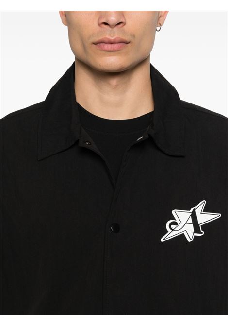 giacca l.e.s. community caoches uomo nera AWAKE NY | AWK-SP26-OT003BL